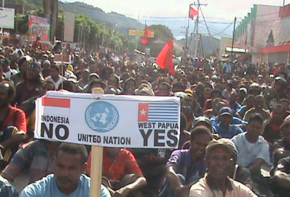 Demands for a new referendum are widespread throughout West Papua