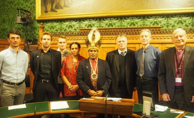 Global Petition and Swim for West Papua Launched in Westminster Global Petition and Swim for West Papua Launched in Westminster
