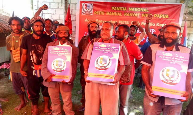 West Papuan People’s Petition signed by 1.8 million West Papuans handed to the UN by ULMWP West Papuan People’s Petition signed by 1.8 million West Papuans handed to the UN by ULMWP